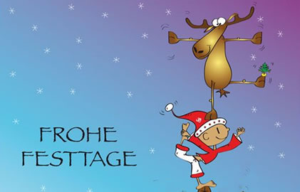 Frohe Festtage